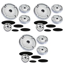 3X Set Cappello Fornello